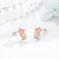 wholesale 925 Sterling Silver Pig Stud Earrings - Cute Animal Jewelry for Women and Girls-0-3