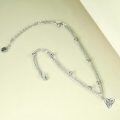 wholesale 925 Sterling Silver Celtic Knot Heart Anklet with Beads & Chain for Women/Girls Gift-0-1