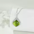 wholesale 925 Sterling Silver Moonstone Lapis Larimar Moss Agate Teardrop Filigree Pendant-0-59