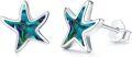wholesale 925 Sterling Silver Abalone Shell Starfish Stud Earrings - Ocean Beach  for Women and Girls-0-0