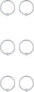 wholesale 925 Sterling Silver Gold Black Rose Plated Hypoallergenic Tiny Huggie Hoop Earrings 8mm Diameter-0-0
