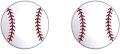 wholesale 925 Sterling Silver Baseball Stud Earrings with Red Stitching for Women-0-0