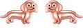 wholesale Rose Gold 925 Sterling Silver Dachshund Stud Earrings - Cute Dog s for Women-0-0