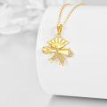 wholesale 14k Gold Graduation Cap Cross Pendant With Diamonds-0-3