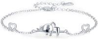 wholesale 925 Sterling Silver Koala Bear Charm Bracelet for Women and Girls-Koala