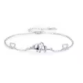 wholesale 925 Sterling Silver Koala Bear Charm Bracelet for Women and Girls-0-0