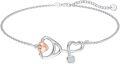 wholesale 925 Sterling Silver Heart Stethoscope Charm Bracelet for Nurses-0-0