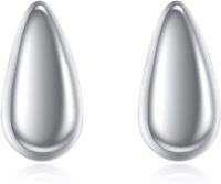 wholesale 925 Sterling Silver Tear Drop Stud Earrings for Women Minimalist Waterdrop Earings Gifts-Teardrop Earrings 01