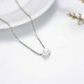 wholesale 14k White Gold Simple Freshwater Pearl Necklace-0-10