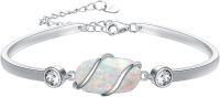 wholesale Sterling Silver Gemstone Bracelet for Women Fine Jewelry Gift-A-Opal-Oct.
