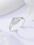 wholesale  Sterling Silver Hypoallergenic Adjustable Open Toe Ring for Women -0-4