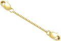 wholesale 10k Gold Double Spring Clasp Extension Chain-0-0