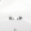 wholesale 925 Sterling Silver Elephant Stud Earrings & Matching Pendant Set for Women and Girls - Good Luck Charm -0-5