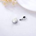 wholesale 925 Sterling Silver Daisy Flower Urn Pendant Necklace Ashes Holder Jewelry for Women Girls Memory Gift-0-3