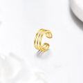 wholesale Gold 3D Spiral Design Non-Piercing Ear Wrap Earring for Women-0-3