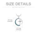 wholesale 925 Sterling Silver Turquoise Hammerhead Pendant Necklaces for Men 24+2 Chain-0-4