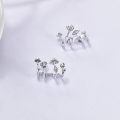 wholesale 925 Sterling Silver Mushroom Earrings-0-2