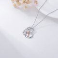 wholesale 925 Sterling Silver Necklace Sister Best Friend Gift-0-4