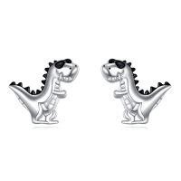 wholesale 925 Sterling Silver Animal Stud Earrings - Dinosaur Design-Dinosaurs