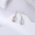 wholesale 925 Sterling Silver Teardrop Fox Drop Earrings - Gifts for Women-0-4