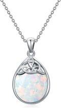 wholesale Sterling Silver Celtic Knot Pendant Necklace for Women-0-0