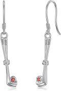 wholesale TOUPOP Golf Earrings For Women Sterling Silver Golf Club Dangle Drop Earrings Golf Sport Jewelry Christmas Xmas Birthday Gifts For Her Women Mom Grandma -0-0