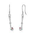 TOUPOP Sterling Silver Golf Club Dangle Drop Earrings Gift For Women-0-0