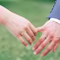 TOUPOP Sterling Silver Moissanite Couples Rings Set For Him And Her-0-2