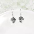 wholesale TOUPOP Mushroom Earrings For Women Sterling Silver Mushroom Dangle Drop Earrings Mushroom Jewelry Christmas Xmas Birthday Gifts For Her Women Mom Grandma -0-1