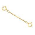 wholesale 10k Gold Extension Chain With Lobster Clasps For Jewelry Making-0-20
