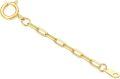 wholesale 14k Gold Chain Extender for Necklaces and Bracelets Durable Removable 0.5/1/1.5/2/3 Extension Chain-0-0