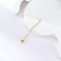 wholesale Gold Chain Extension with Lobster Clasp - Length Adjustable Jewelry Accessory for Necklaces and Anklets-0-2
