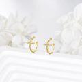 wholesale 14K Gold Flower Shape No-Piercing Ear Cuffs for Women-0-4