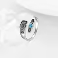 wholesale 925 Sterling Silver Adjustable Rings Wholesale for Women Fashion Jewelry Gift for Wife Darling-0-1