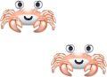 wholesale 925 Sterling Silver Rose Gold Crab Stud Earrings Minimalist Sea Life s for Women Girls-0-0