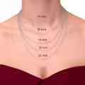 wholesale 14K Gold (Au585) Nickel-Free Hypoallergenic Lightweight Chain 1mm-1.35mm 14-36 Lobster Clasp Gift for Women-0-4