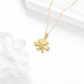 wholesale 14K Gold Graduation Cap and Diploma Pendant Necklace for Women Mom Friends-0-4