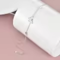 TOUPOP Sterling Silver Opal Butterfly Bracelet Anklet Jewelry Gifts-0-1