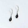 wholesale Sterling Silver Austrian Crystal Vintage Drop Dangle Leverback Earrings-0-29