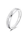 TOUPOP 10k 14k 18k Gold Moissanite Couples Wedding Band Sets Engraved-0-2