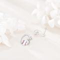wholesale 925 Sterling Silver Baseball Stud Earrings for Women Sports s for Mom Player Lover-0-2