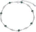 wholesale 925 Sterling Silver Turquoise Beaded Chain Anklet Bracelet for Women-0-53