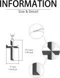 wholesale 925 Sterling Silver Black and White Cross Pendant Necklace for Women Faith  for Mom Wife Daughter Sister-0-4