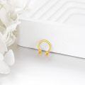 wholesale Gold 14k Hypoallergenic Non-Piercing Cartilage Hoop Earring Studs for Women-0-5