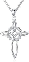 wholesale 925 Sterling Silver Celtic Knot Pendant Necklaces for Men & Women - 925 Sterling Silver s-0-0