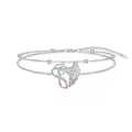 wholesale 925 Sterling Silver Angel Wing Infinity Charm Bracelet Wholesale for Women Girls-0-0