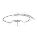TOUPOP Sterling Silver & Stone Dragonfly Bracelet for Women-0-0