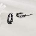 wholesale 925 Sterling Silver Celtic Knot Hoop Earrings Wholesale Pair-0-1