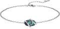 wholesale  Sterling Silver Gemstone Dainty Anklet for Women Beach Jewelry Gift -0-0