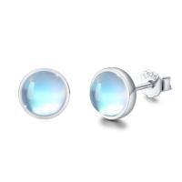 wholesale 925 Sterling Silver Earrings-A-Silver 6.0 Millimeters